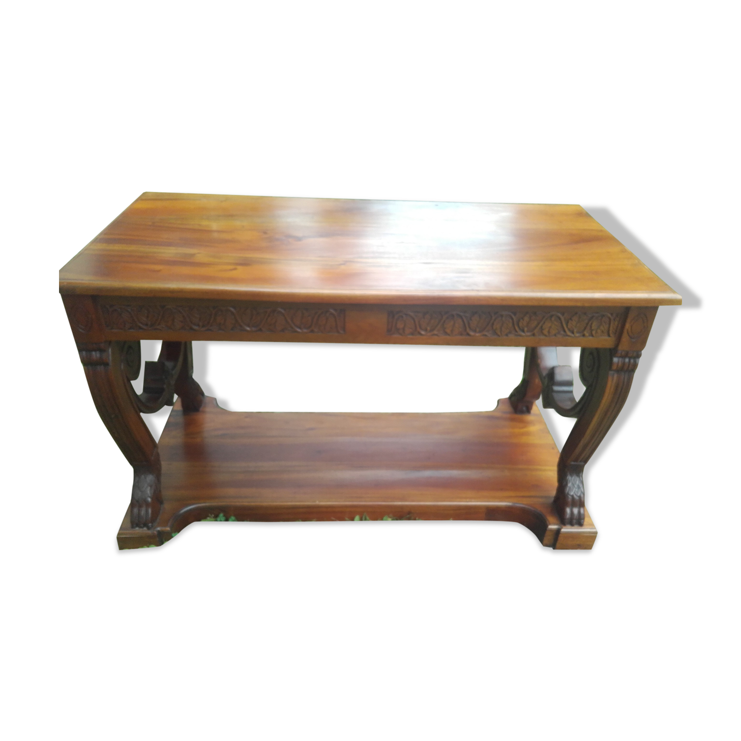 Asian walnut desk