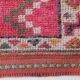 Shades Of Pink Beige Antique Vintage Runner Rug, 89x322Cm