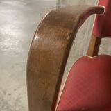 Pair of bridge armchairs from the 1950s