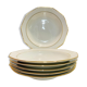6 hollow plates white & gold winterling marktleuthen bavaria-retro-kitchen-vintage