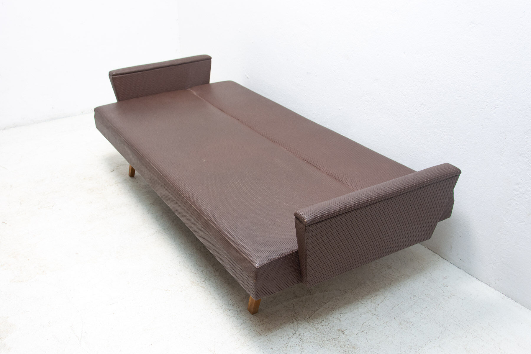 Eastern bloc folding sofabed, 1970´s, Czechoslovakia