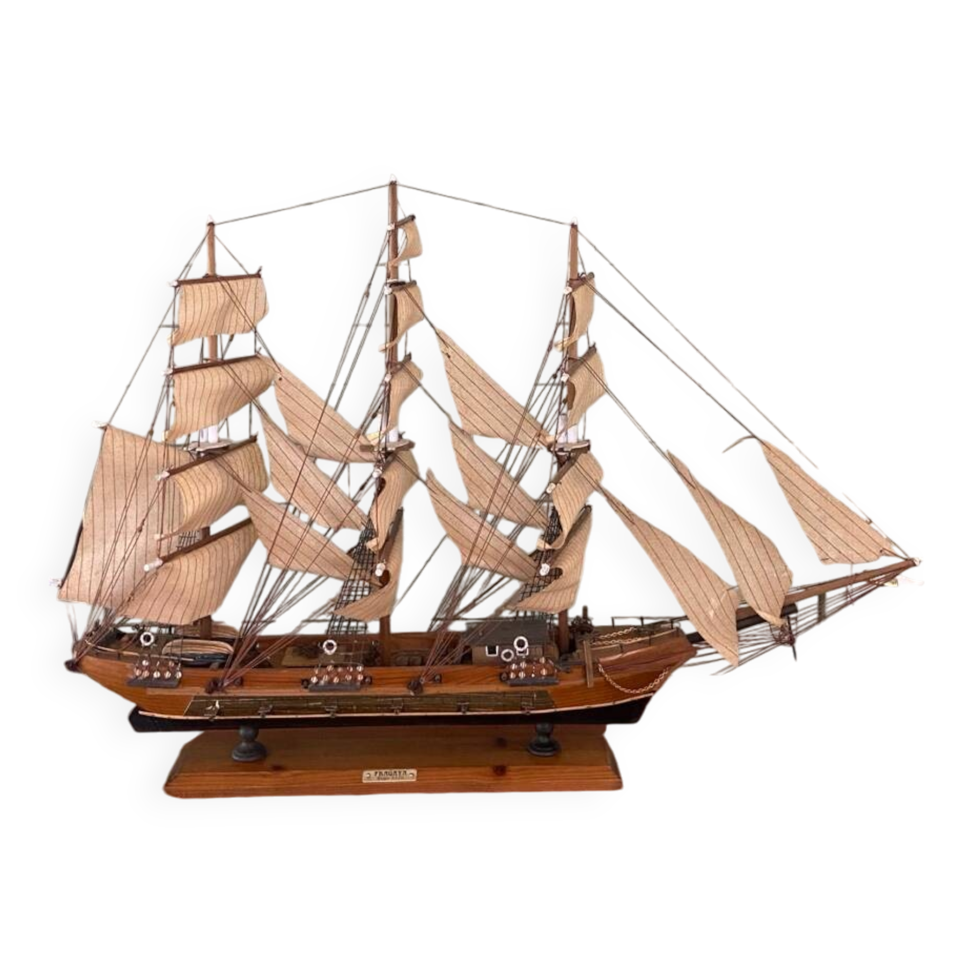 Fragata Siglo XVIII boat model