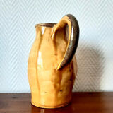 Set of art nouveau ceramic pitchers