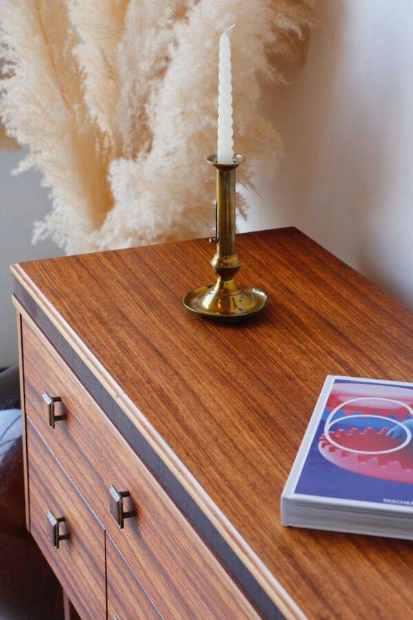 Enfilade scandinave 140 cm – buffet enfilade vintage années 60