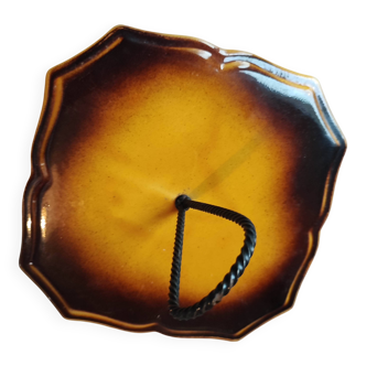 Magnifique plateau à fromage signé Vallauris