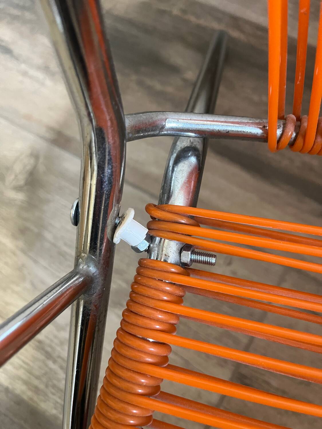 Scoubidou children's armchair