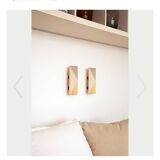 Set of 2 Tile wall lights by Violaine d'Harcourt