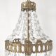 Hot air balloon chandelier with tassels