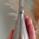 Vase soliflore cygne metal