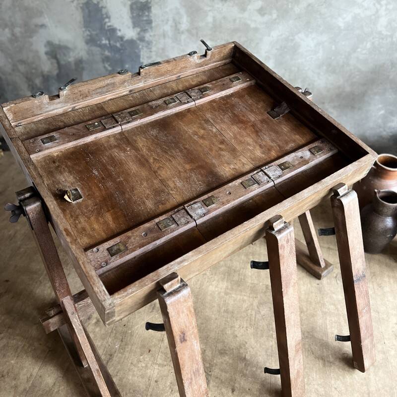 Old photographic table
