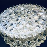 Wall lamp in glass by Helena Tynell for Glashütte Limburg, 1960s