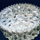 Wall lamp in glass by Helena Tynell for Glashütte Limburg, 1960s