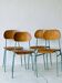 Industrial School Chairs, set of 4