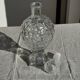 Carafe en verre moulé en forme de raisin H29 D10