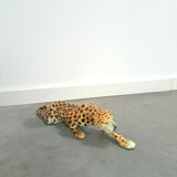 Porcelain statue leopard vintage
