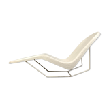 Mid century fiberglass chaise longue, 1960s