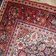 Handmade antique Persian Kashan rug 4.1' x 6.2' (125cm x 189cm) 1910s
