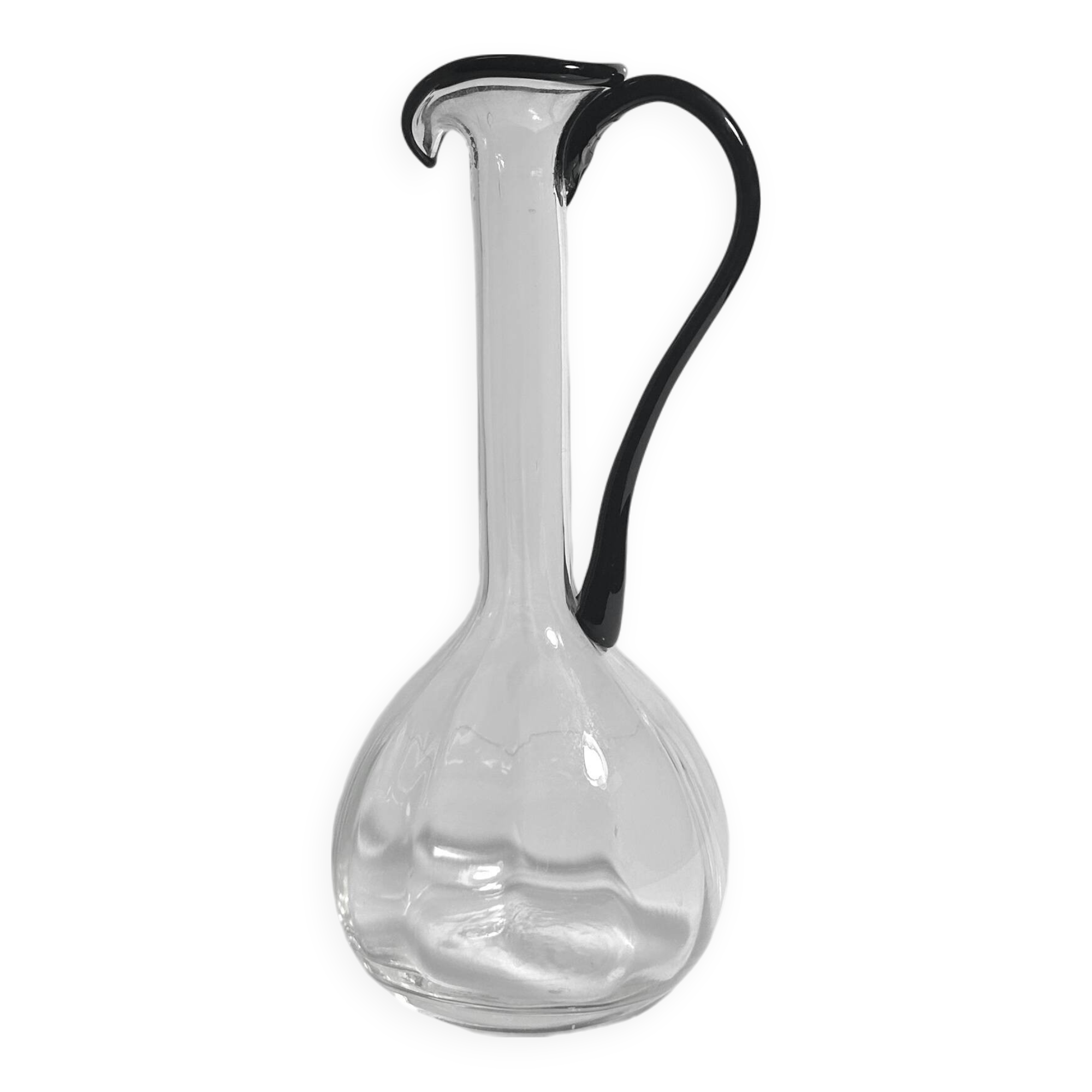 Vintage 1970s Murano handled Vase