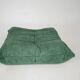 Togo set of armchair and pouf in emerald bucle