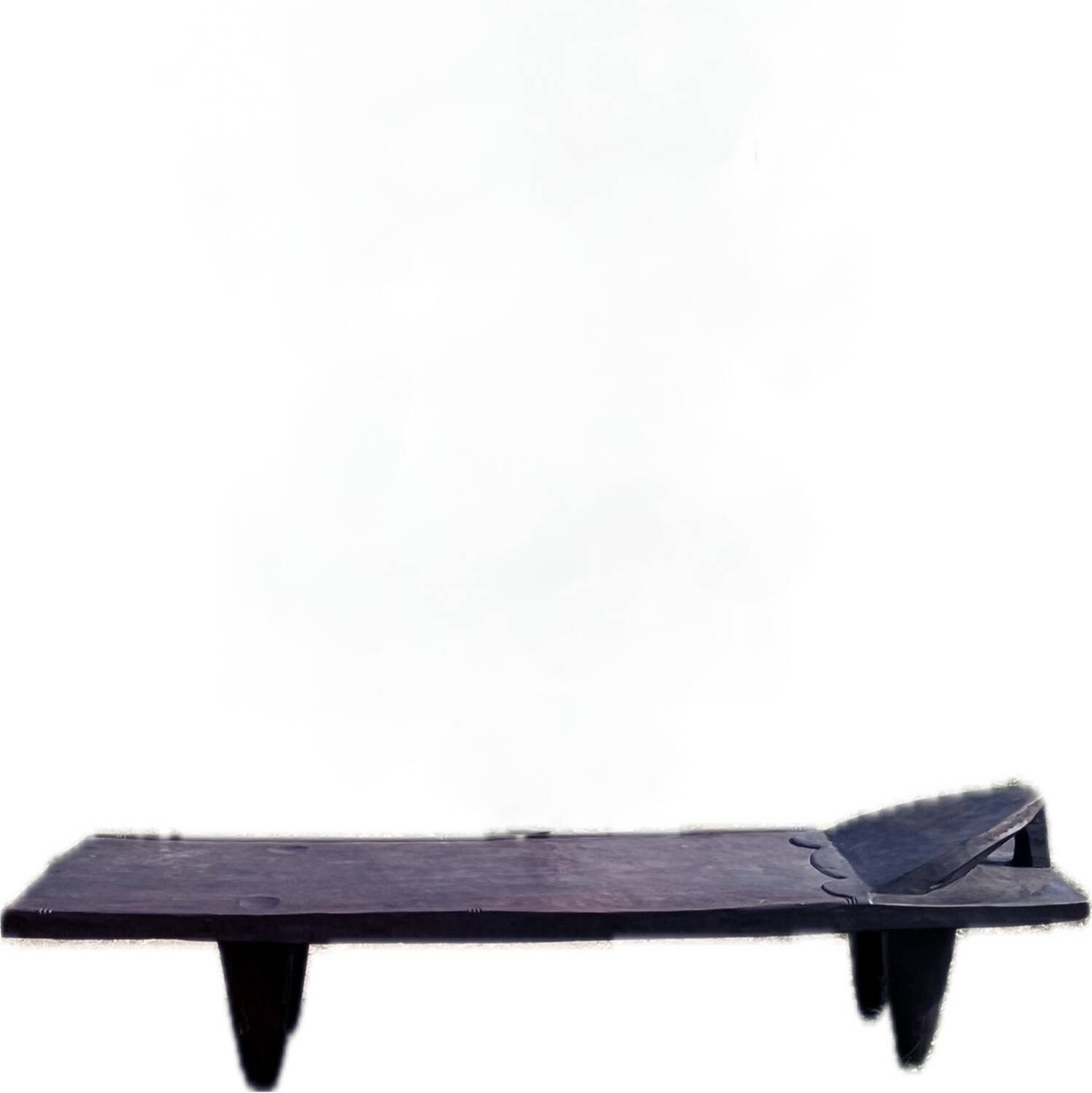 Authentic Senufo Bed, XXL Side Table