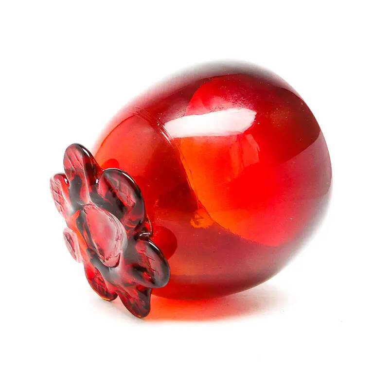 Vase, mid-century modern, glass, designed by J. Słuczan-Orkusz, Poland, 1970s