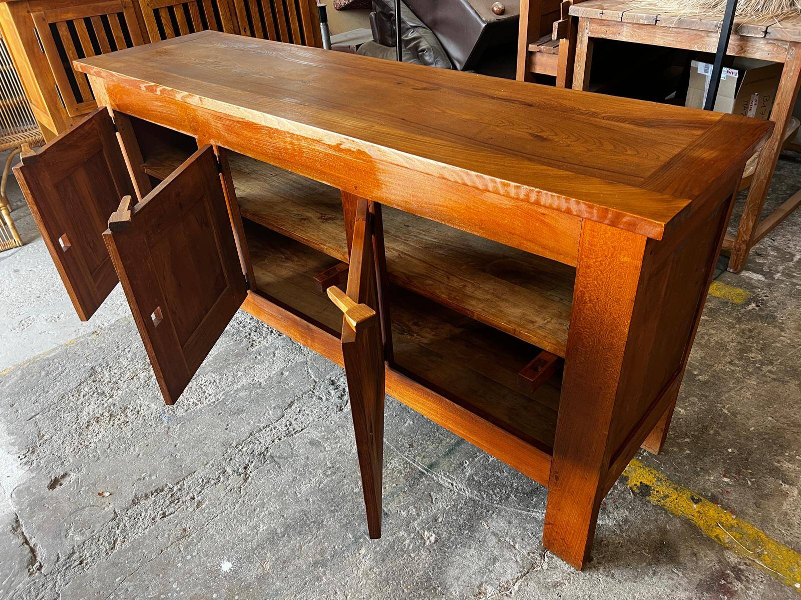Buffet en ormeau Jean Touret et les Artisans de Lozère 1957