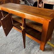 Buffet in elm by Jean Touret and the Artisans of Lozère 1957