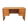 Bureau moderniste en chêne blond