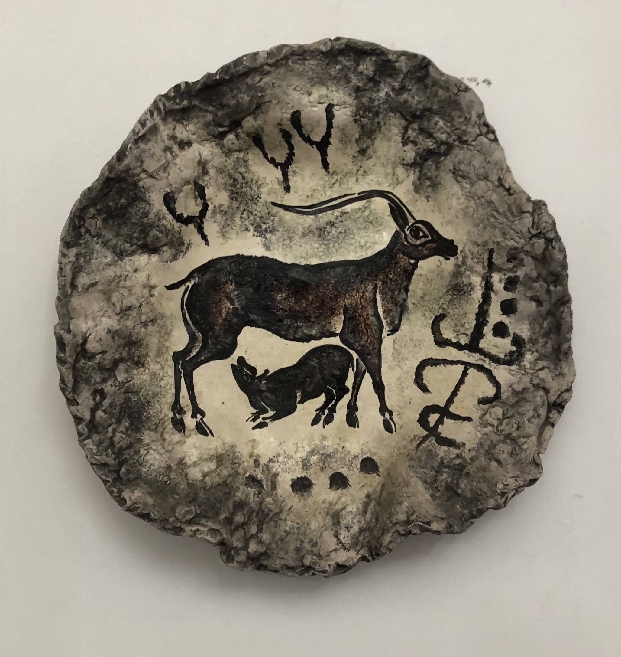 Vallauris parietal rock art