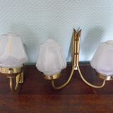 Set of 2 lights and one light wall lights