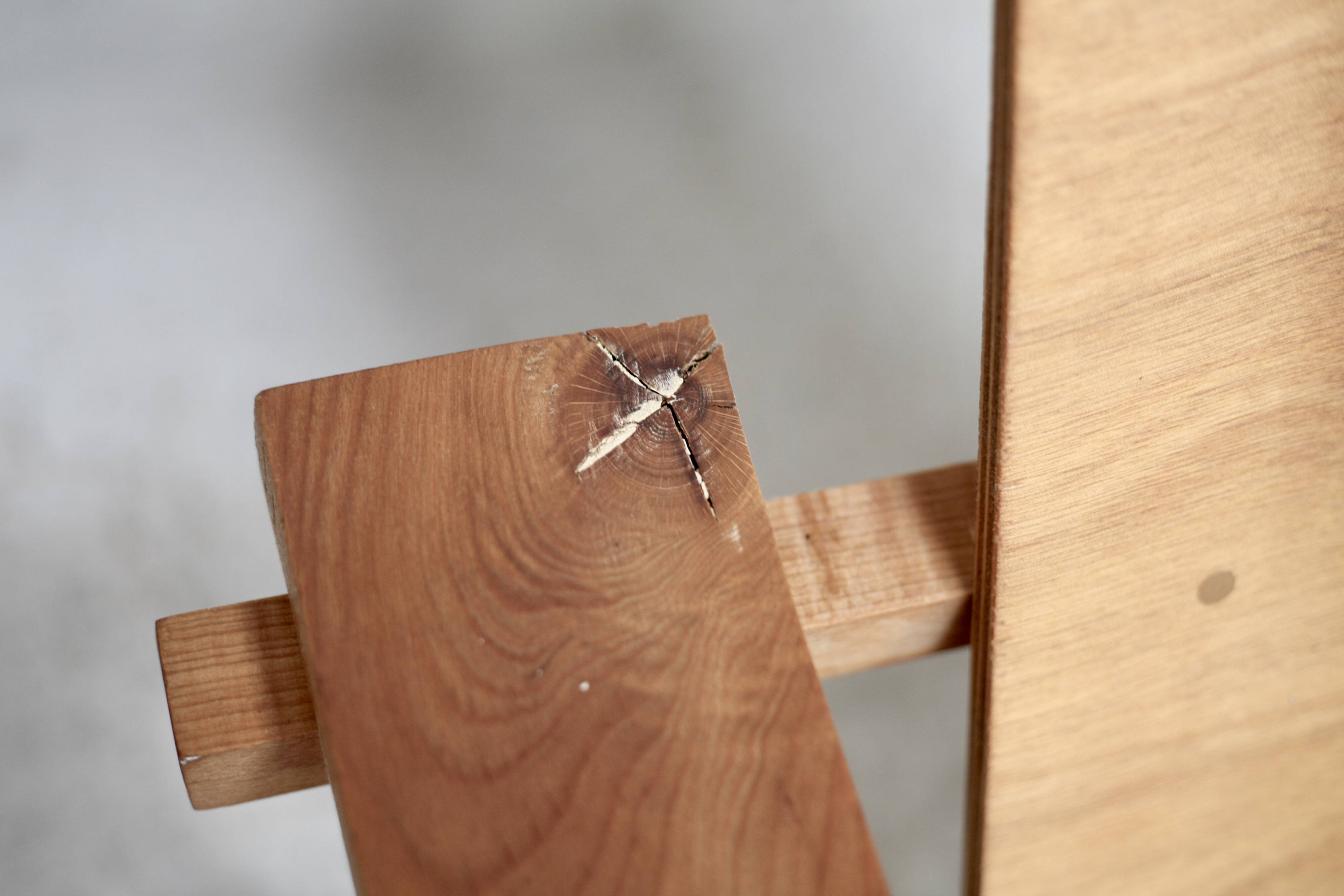 Fauteuil d'après Gerrit Rietveld. Circa 1970
