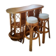 Rattan bar