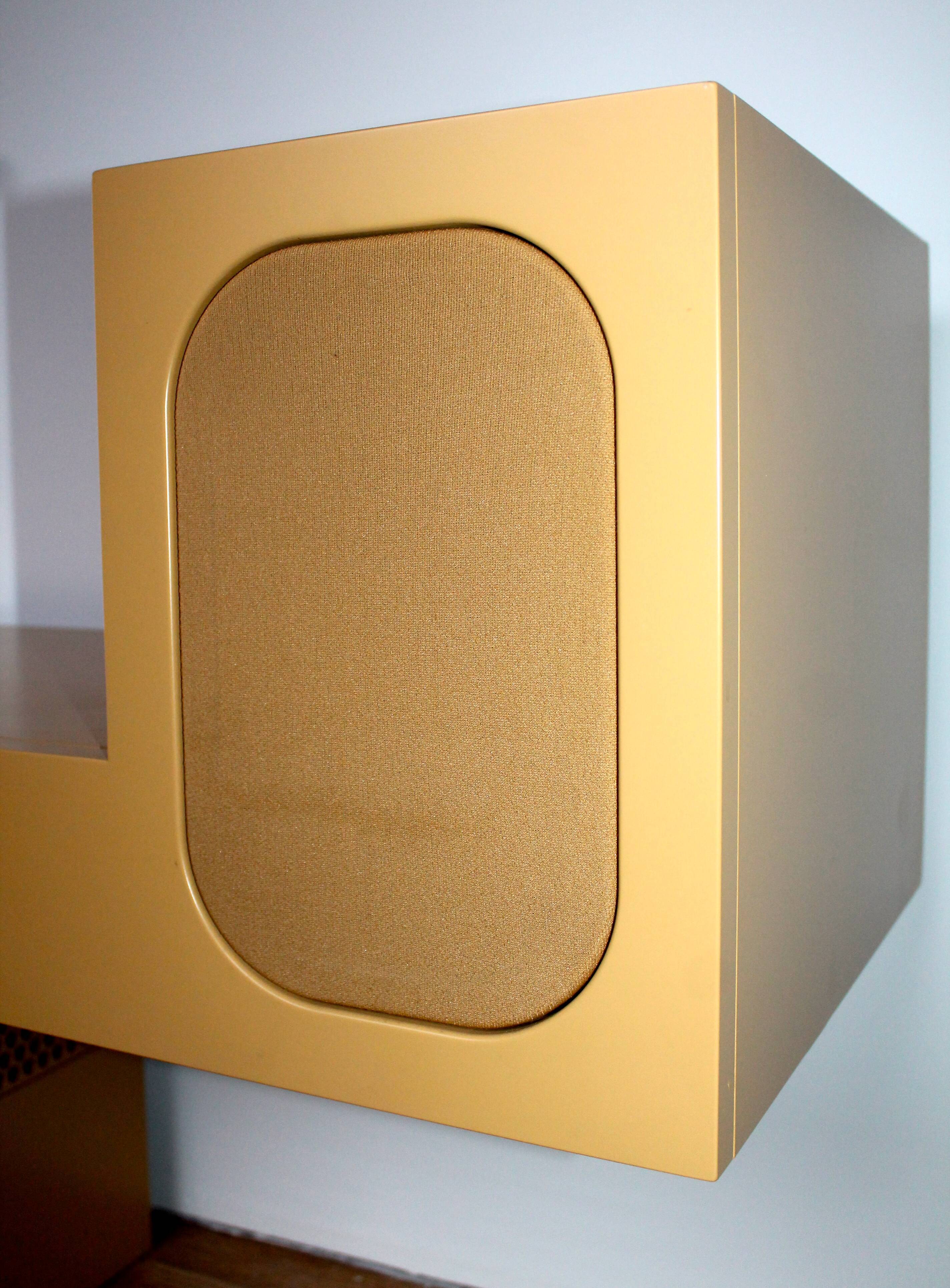 Former furniture hifi LEOLUX for Philips vintage 70's 80's