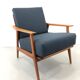 Vintage danish teak lounge chair, 1970s