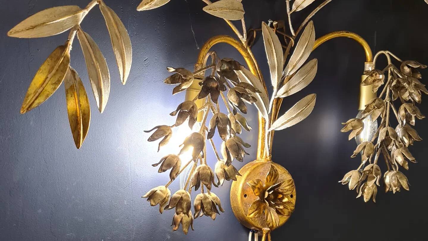 Hans kögl wall lamp wisteria model