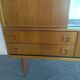 Scandinavian teak showcase storage cabinet 1960
