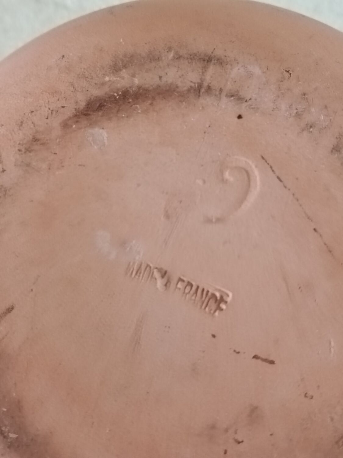 Terracotta pot cover Made in France
