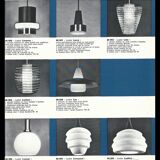 Suspension Liverpool – Design by Louis Kalff for Philips (c. 1968)