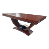 Art deco rosewood dining table