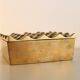 Vintage solid brass ashtray by Holger BACKSTROM and Bo LJUNGBEG