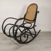 Rocking-chair curved wood