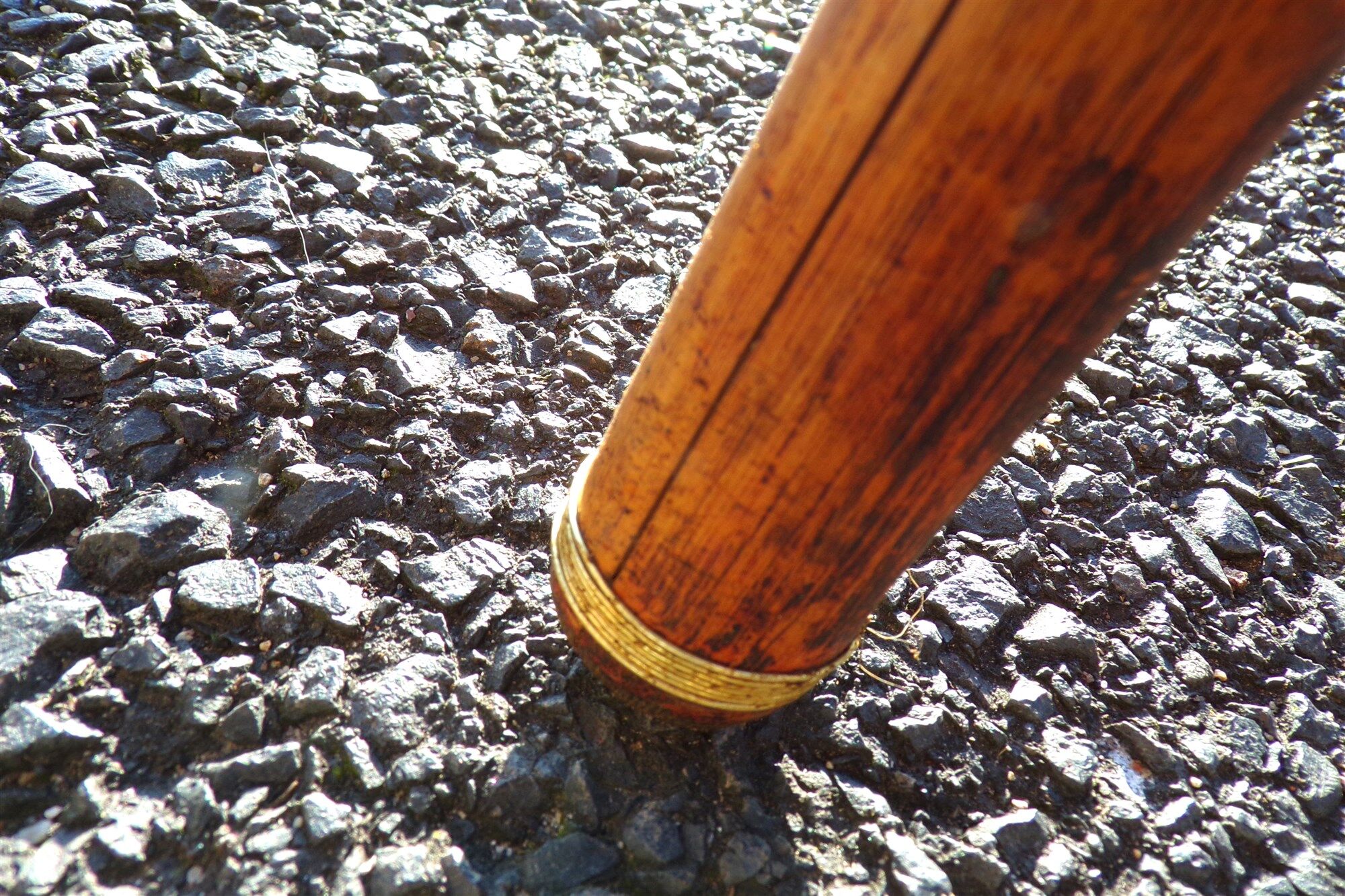 Rare old bamboo console