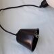 White metal pendant light