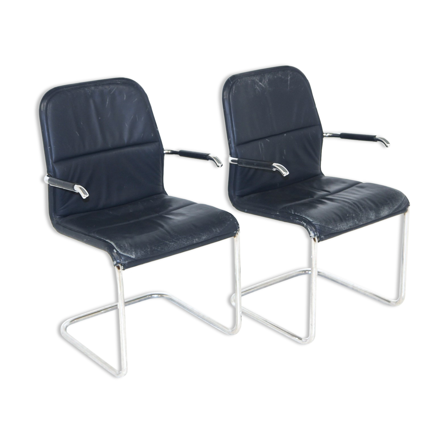 Set of 2 armchairs "Cicero", Kenneth Bergenblad, DUX, Sweden, 1980