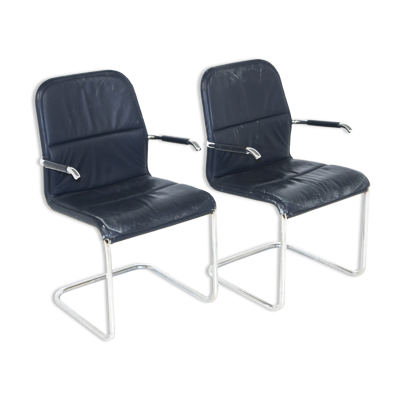 Set de 2 fauteuils  ”Cicero”, Kenneth Bergenblad, DUX, Suède, 1980