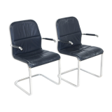 Set de 2 fauteuils  ”Cicero”, Kenneth Bergenblad, DUX, Suède, 1980