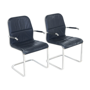 Set de 2 fauteuils  ”Cicero”, Kenneth Bergenblad, DUX, Suède, 1980