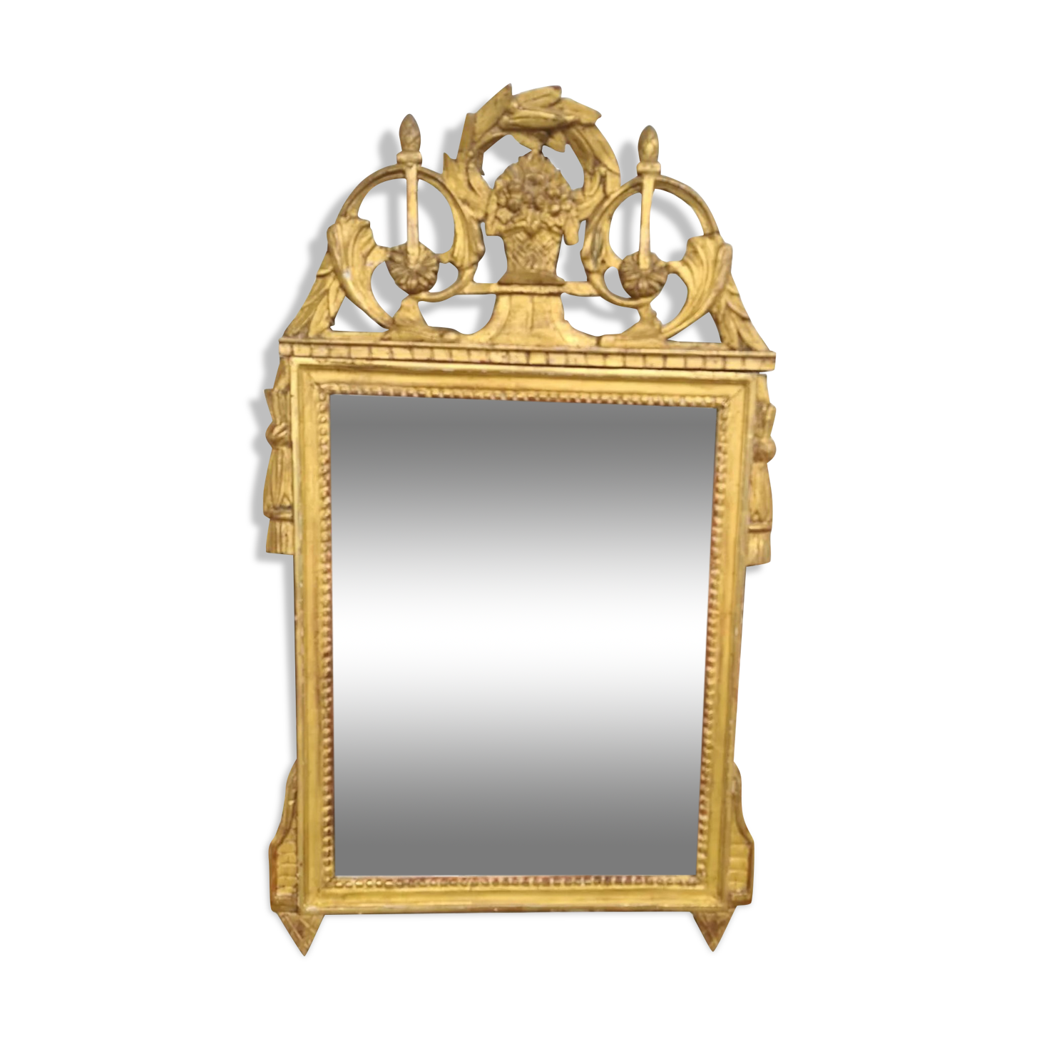 Gilded mirror Louis XVI