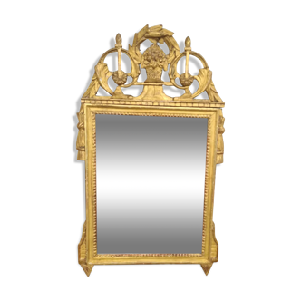 Gilded mirror Louis XVI