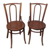 Paire de chaises bistrot